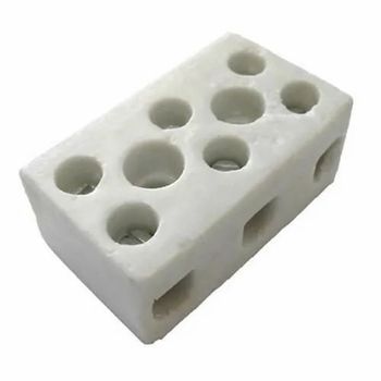 Porcelain White,cream Ceramic Electrical Connectors Color White,cream Material - P.N. Electricals And Heaters Company - India