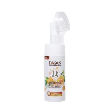 Daqan Face Cleansing Vitamin C Moisturizing Face Wash Gentle Facial Cleanser with Brush - Guangzhou EmbAroma Cosmetics Co., Ltd. - China