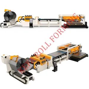 Factory Direct Sales High Quality Steel Plate Straightening Flattening Machine Cut to Length Line - Botou Kefa Roll Forming Machine Co., Ltd. - China