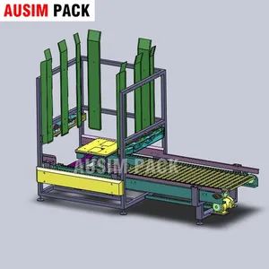 Empty Pallet Dispenser Film Carton Electric Yellow 1500kgs 14CBM AUSIM PACK 500SetsY - Ausim Automation Technology (Shanghai) Co., Ltd. - China