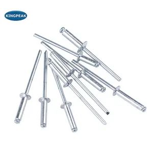 Flat Countersunk Head Open End Blind Rivets Aluminium Steel Pop Rivets - Zhengzhou KingPeak Technology Industrial Co., Ltd. - China
