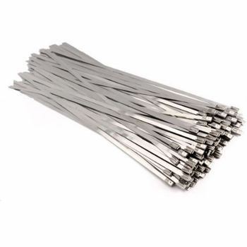 Natural/White Stainless Steel Cable Ties Length Below 100 mm Color Natural/White Material Stainless Steel Country of Origin Made in - Patel Engineers - India