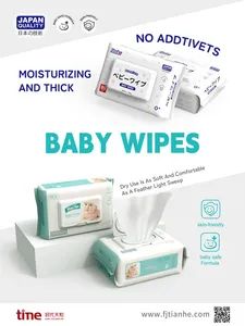 Cheap Wet Tissue Baby Wipe Comfortable Soft for Baby Wholesale Factory - Fujian Time and Tianhe Industrial Co., Ltd. - China