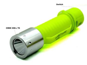 Underwater Flash Light 1000lm Rechargeable LED Diving Flashlight - Jiangsu Baizhou Safety Technology Co., Ltd. - China