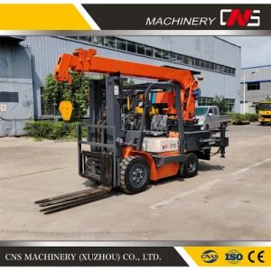 Hydraulic Compact Boom Crane for Forklift Smart Design Electric Mobile Crane with Long Arm Mini Jib Forklift Lifting Crane - CNS Machinery (Xuzhou) Co., Ltd. - China