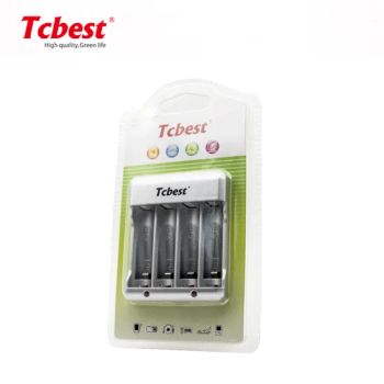 Factory Direct Multifunctional AA AAA Ni-MH Ni-CD Rechargeable Battery Charger with Us EU UK Plug - Shenzhen Tcbest Battery Industry Co., Ltd. - China