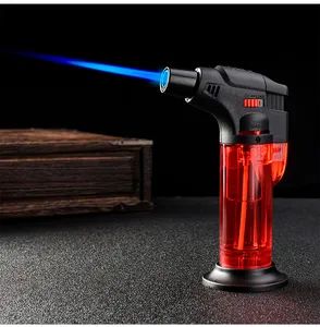 2026 Metal Folding Gun Lighter Decompression Rotating Fingertop Cigarette & Party Laser Zinc Alloy Gas Fire Lighters - Hangzhou Longwin Industry Limited - China