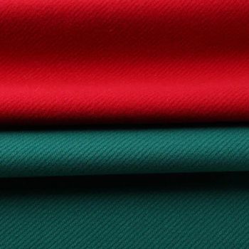 China Supplier Polyester Acrylic 50 50 Plain Twill Blended Felted Wool Fabric 460GSM - Shaoxing Bibang Textile Co., Ltd. - China