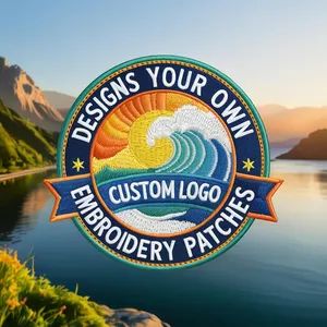Custom Embroidered Logo Patches for Uniforms and Merchandise - Zhongshan Xiaolan Weijie E-Commerce Studio - China