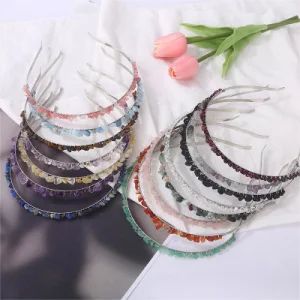 Wholesale Natural Stone Amethyst Silver Wire Headband Shape None City Jinhua MOQ 100 PCS Origin China Style Fashion Model NO. - Ningbo General Union Co., Ltd. - China