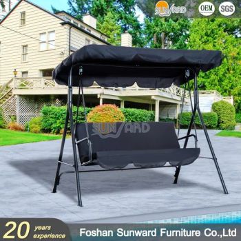 Balcony Garden Swing Chair with Capony Outdoor Furniture Patio Swings Hanging Rattan Chair - Foshan Sunward Furniture Co., Ltd. - China