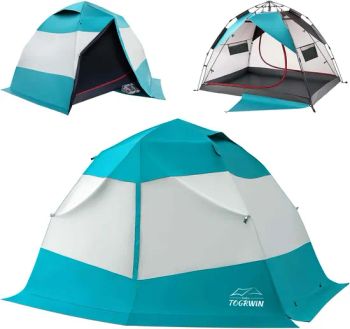 Torgwin Camping Tent 2 Person, Waterproof & Blackout Double Layer Pop up Outdoor Tent - NINGBO T-WIN IMP.&EXP. CO., LTD - China