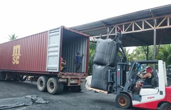 Raw COCONOT CHARCOAL - UJP AGRIVENTURES - Philippines