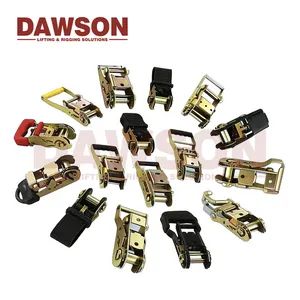 Factory Custom 1" 2" 3" 4" Multifarious Stainless Steel Metal Heavy Duty Plastic Aluminum Handle Ratchet Buckles - Qingdao Dawson Industries Co., Ltd. - China