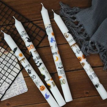 Art Halloween Festival Gift Decorative Pillar Candles Size Custom Style Custom Model NO. TC23 Origin Zhejiang Wick Type - Ningbo Sunda International Trade Co., Ltd. - China