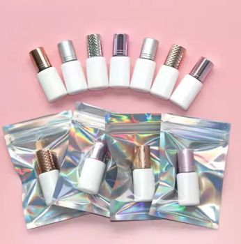 Label Custom Logo Glue Professional W Shape False Eyelash Extensions Black Bulk Package Lash Glue Supplier - Shenyang Waters International Co., Ltd - China