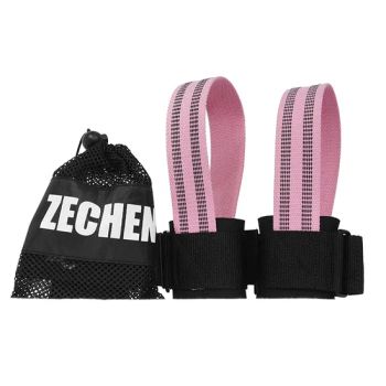 Figure 6 Weightlifting Anti Slip Gym Lifting Straps Wrist Straps for Bodybuilding, Strenght Training - Hunan Zechen Fitness Co., Ltd. - China