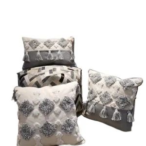 Wholesale Durable Home Decoration Macrame Moroccan Cushion Covers Tassels Pillow Case - GOOD SELLER CO., LTD - China