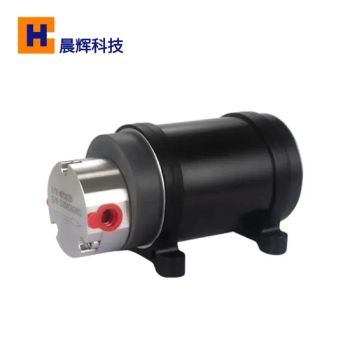 Hot Sale 2.5L/Min Flow Miniature Gear Type Pump Micro Fluid Metering Dosing Oil Water Pump with Brush 30W 24V DC Motor - Zhuhai Chenhui Technology Co., Ltd. - China