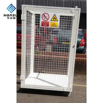Hsj Steel Storage Cages Gas Bottle Cylinder Warehouse Storage Heavy Duty Cage Metal Storage Cage - Anping Tuopeng Wire Mesh Products Co., Ltd. - China