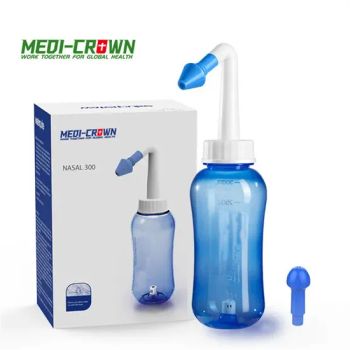 Adults Kids Convenient Nasal Nose Solution Wash Pressure Cleaner Adjustable Cavity Care Wash Nasal Irrigation - Medi-Crown Healthcare Co., Ltd. - China
