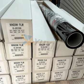 Sun Heat Control Nano Ceramic Solar Car Window Tint UV Protection Cheap 2 Ply Auto Tint Film 5% 30% 70% 80% Vlt Car Window Film - Guangzhou Yuxin Film Technology Co., Ltd. - China