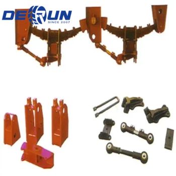 Derun Wholesale High Quality Trailer Suspension with Lower Parts Factory Direct Sale - SHANDONG DERUN VEHICLE CO., LTD - China