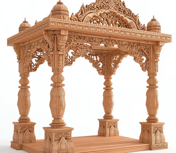 Teak Wood Temple - Veltrivo Exports & Imports - India