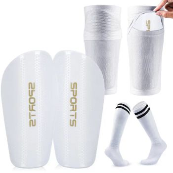 Football Shin Guards, Sock-Like Three-Piece Sets, Children's Shin Guards, Knee Guards and Leg Guards, Protective Gear - FUZHOU SHOO-IN IMP & EXP CO., LTD. - China