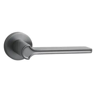 Brushed Black Zinc Alloy U-Shaped Door Handle Modern Simplicity 1Y Anti-Rust MOQ100 - Wenzhou Liwang Hardware Technology Co., Ltd. - China