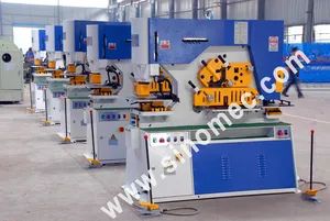 Q35y-16 60ton Ironworker / Combined Punching Shearing Machine - Anhui Sinomec Machine Tool Co., Ltd. - China