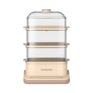3 Layer Multifunctional Vegetable Steamer Big Capacity Smart Electric Food Steamers - Ningbo Mingni Import And Export Co., Ltd. - China