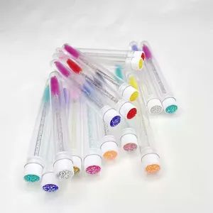 Disposable Mascara Lash Wand Tubes Mascara Eyelash Cleaning Brushes Lash Brush Eyelash Brush - Jimo District Fuqi Interdental Brush Plastic Products Factory - China
