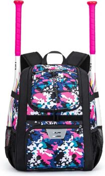 Youth Baseball Softball Bag for Unisex Kids Tball Backpack with Shoes Compartment - Heanoo Bags Co., Ltd. - China