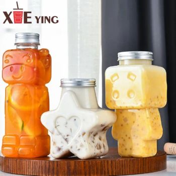 Beverage Bottles with Screw Caps Juice Packaging Bottles - HUNAN XIEYING PACKAGING CO., LTD. - China