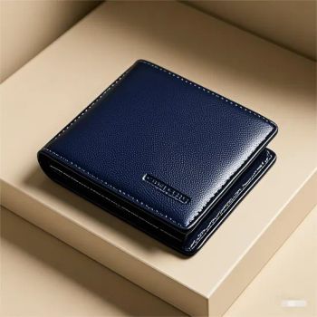 Hot Sale RFID Logo Customize Smooth PU Leather Multi Function Wallet - Guangzhou Victory Leather Factory - China