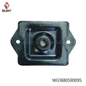 Truck Parts for Sinotruk HOWO Front Engine Mounting Wg1680590095 Rubber Engine Mount - Hangzhou Silekt Import&Export Co., Ltd - China