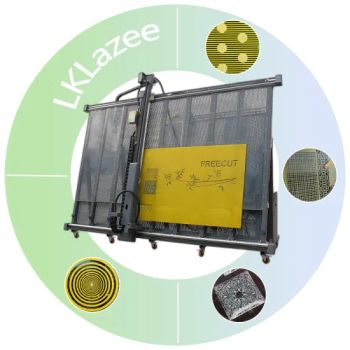 Glass Vertical Laser Blade Engraving Machine Cutting Film Plotter for Art Glass Sliding Door Glass LED Bathroom Mirror - Hebei Like Laser Equipment Co., Ltd. - China