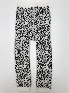 Organic Cotton Soft Leggings Baby Toddler Infant Seamless Tagless Tights Socks - Jingjiang Pingdong Import & Export Co., Ltd. - China