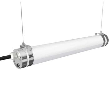 LED Tri-Proof Tubular Light for Industrial Use IP69K Ik10 Anti-Corrosion 120lm/W LED for Car Wash PC Lamp Body IP67 Rating (3 reviews) 4 Sold - NINGBO SUNNYLUX IMPORT & EXPORT CO., LTD. - China