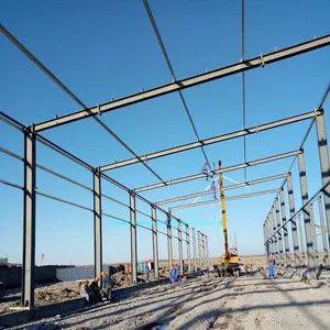 Algeria Pre-Engineered Steel Structure Frame Ceramic Tiles Processing Plant - Qingdao Xinguangzheng Sino Building Co., Ltd - China