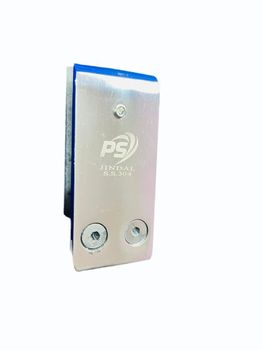 4 Inch Stainless Steel Glass Spigot, 5 mm Grade SS 304 Color Silver Height 4 Inch Thickness 5 mm Usage/Application - Puja Steel - India