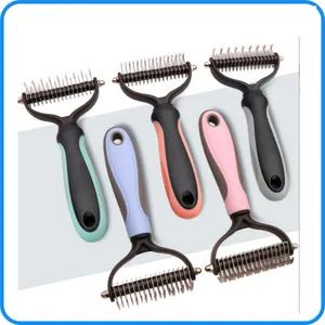 Pet Comb Brush Dog Grooming Stainless Steel Knotted Comb Trademark OEM Suit Dog, Cat Packaging Box Specification CE Sample Available - Tianjin Star Pet Tech Co., Ltd. - China