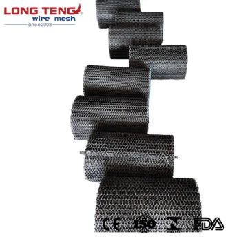 Food and Other Conveyor Belt 304 Metal Stainless Steel Spiral Wire Mesh Conveyor Belt High Temperature Chain Conveyor Belt Plate - Anping Longteng Metal Products Co., Ltd. - China