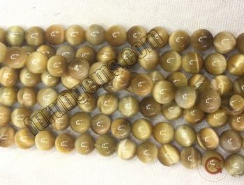 Natural Gold Tiger's Eye Beads 4-12mm Round High Grade Unisex 50Strand MOQ 2-3D Lead - Furun Gems Co., Limited - China