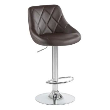 Adjustable Height Bar Stool Upholstered Bar Stool Top Metal Bar Leather Chair - TIANJIN CHRCASE FURNITURE TECHNOLOGY DEVELOPMENT CO., LTD. - China
