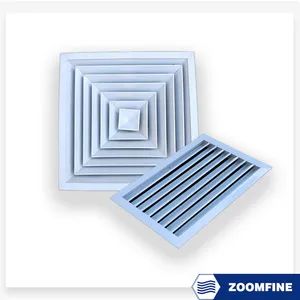 Stainless Steel Exhaust Hood Air Diffuser with Industrial Commercial Kitchen for The Production of Semi-Finished Products - Qingdao Zoomfine Indotech Co.,Ltd - China