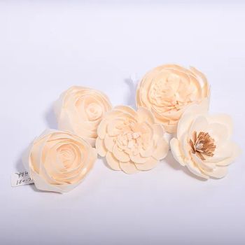 Luxury Handmade Flower Flameless Fragrance Reed Diffuser Sticks Decor for Home Scent - Guangxi Bobai Quansheng Household Products Co., Ltd. - China