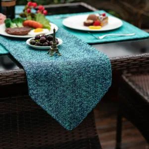 Woven Outdoor Summer Holiday Garden Table Runner - Taizhou Metmate Home Goods Co., Ltd. - China