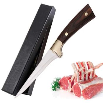 Ds 2627 Boning Butcher Knife Stainless Steel Viking Knife for Turkey Barbecue Kitchen Knife Factory Price Wholesale - Chongqing Deng's Yaohe Knifeware Co., Ltd. - China